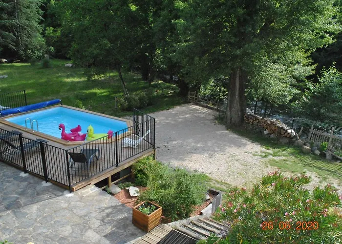 Alberguiere - Piscine Chauffee - Plancha - Barbecue Sainte-Croix-Vallee-Francaise